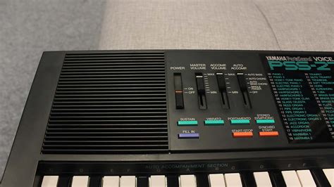 Yamaha Pss 270 Synthesizer With Original Box And Original Reverb