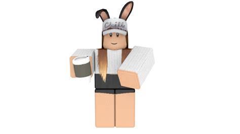 Roblox Gfxrender 3 By Justteddy On Deviantart Bunny Girl Cute Bunny