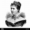 María Amalia de Braganza, 1831-1853, la princesa portuguesa, xilografía ...