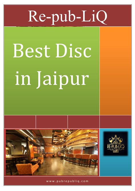 Best Disc in Jaipur by pubrepubliqjaipur - Issuu