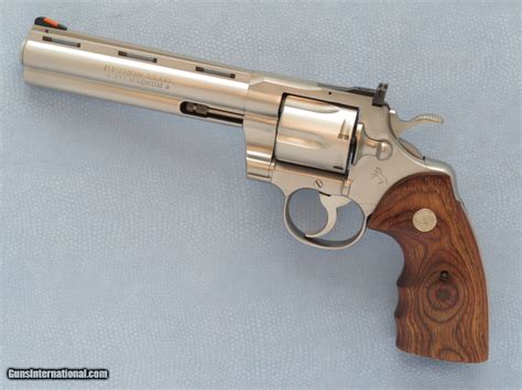 Colt Python Elite Stainless Cal 357 Magnum 6 Inch Barrel