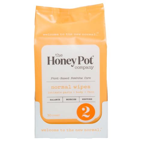 The Honey Pot Normal Feminine Wipes 30ct In 2021 Feminine Wipes Honey Pot Natural Body Care