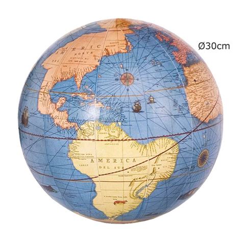 Globo Terrestre Del Mapa Del Mundo