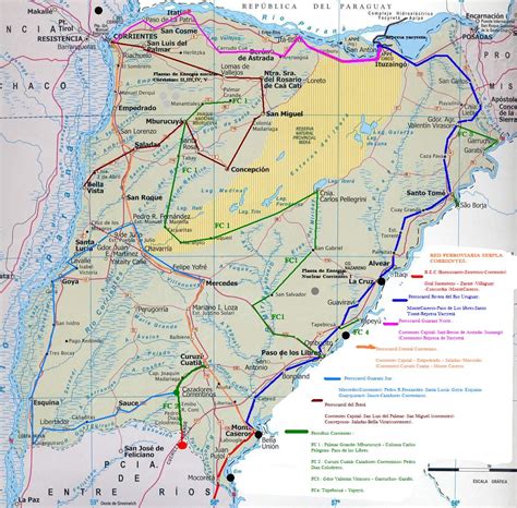 Mapa De Corrientes