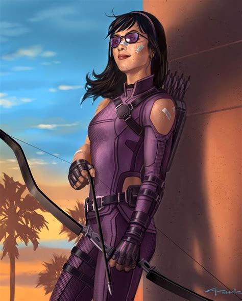 Hawkeye Marvel Studios Artist Reveals Full Look At Mcus Kate Bishop