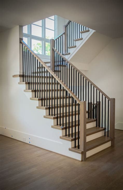 Railing Balluster Wood Stairs And Rails And Iron Balusters Iron
