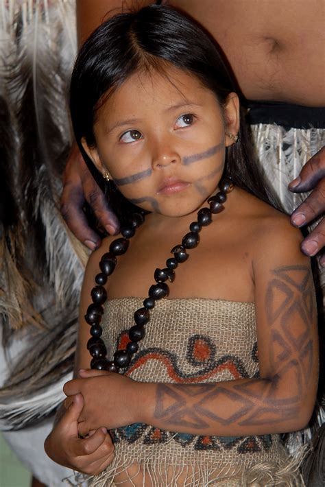 Fileindigenous Girl Of Terena Ethnic Group Brazil