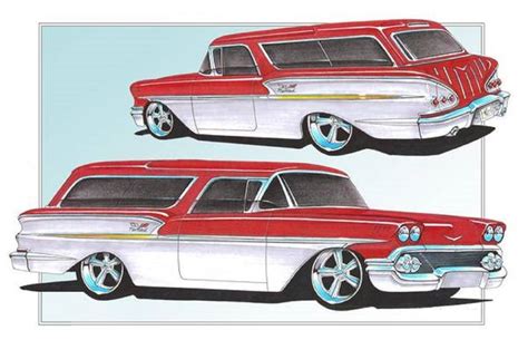 288 Best 1958 Chevy Wagons Images On Pinterest Station Wagon Autos
