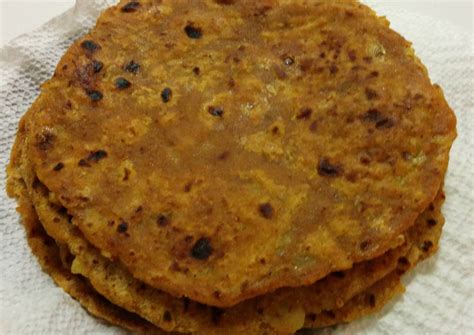 Aloo Pyaj Paratha Without Stuffing Recipe By Shivani Nair Cookpad