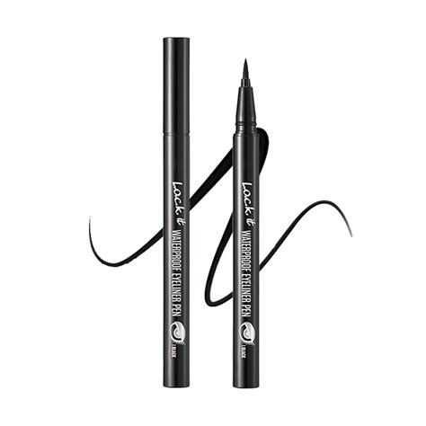 Lock It Waterproof Eyeliner Pen 1 Black Lock Color Fun