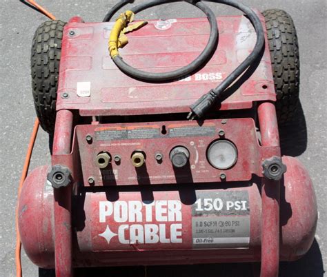 Porter Cable 150 Psi Oil Free Air Compressor