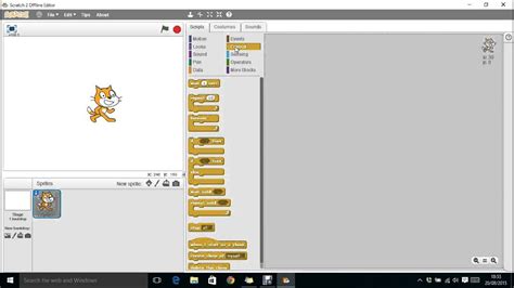 Scratch 2 Coloured Blocks And Scripts Explained Youtube