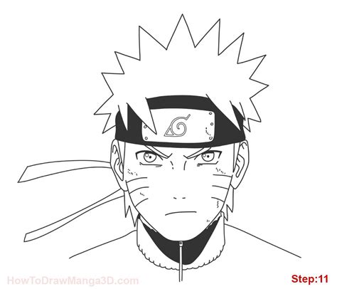 How To Draw Naruto Uzumaki Video Tutorial Como Dibujar Animes Dibujo