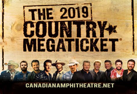 2019 Country Megaticket Tickets Includes All Performances Budweiser