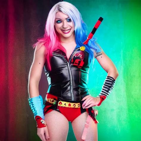 Alexa Bliss As Harley Quinn K High Detail Stable Diffusion Openart