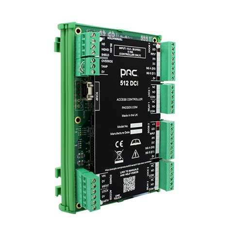 Pac 512dci Controller Din Mount Comelit Pac