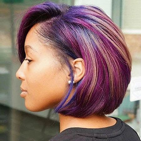 Although many women are afraid to wear their hair shorter, there's a bob hairstyle that's flattering for every face shape and hair texture. 35 Best Short Hairstyles for Black Women 2017 | Short ...