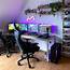 Gaming Desk  Best Computer Chairs Small Game Rooms Room Setup