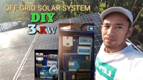 Diy Off Grid Solar System 3kw Free Enegy For Life Mjp Tv Youtube