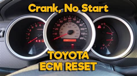 How To Fix Your Toyota Ecm On Crank No Start Youtube
