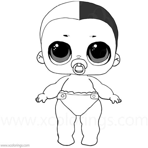 Lol Baby Coloring Pages Lil Boy Next Door