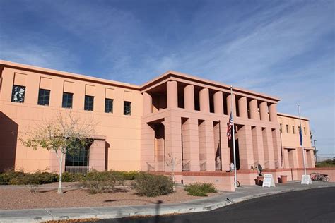 Clark County Library And Theatre Flamingo Road Las Vegas Nv Las