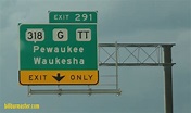 Wisconsin State Route 318, Waukesha County