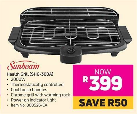 Sunbeam Grill Shg 300a Offer At Game
