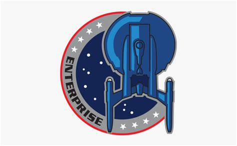 Star Trek Enterprise Badge Free Transparent Clipart Clipartkey
