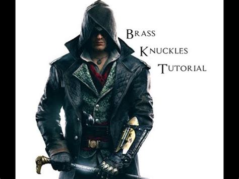 Assassins Creed Syndicate Jacob Frye Cosplay Tutorial Brass Knuckles