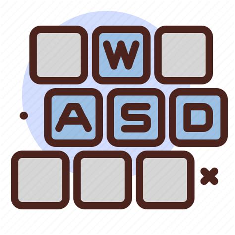 Wasd Keys Gaming Internet Entertain Icon Download On Iconfinder