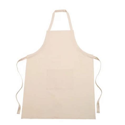 White Plain Cotton Apron For Safety And Protection At Rs 75 In Chennai