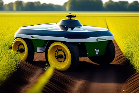 Lexica Autonomous Weeding Robot In A Dutch Field
