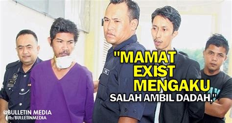 Mamat Exist Mengaku Salah Ambil Dadah Didenda Rm4000 Serta Pengawasan