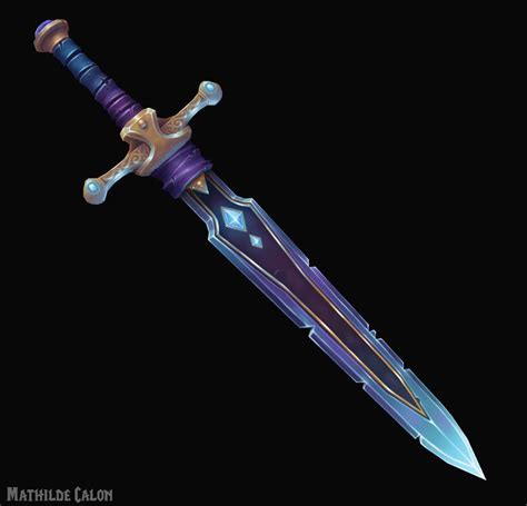 Artstation Sword Mathilde Calon Fantasy Sword Fantasy Weapons