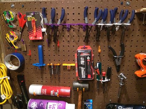 Pegboard Tool Holders