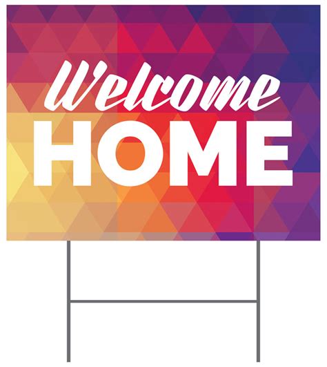 Welcome Home Sign Printable