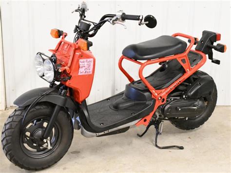 Sold At Auction 2009 Honda Ruckus 50cc Motor Scooter