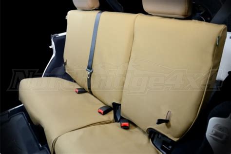 jeep jk dr aev rear seat covers saddle jeep unlimited rubicon