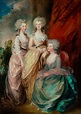 1784 Three eldest daughers of George III (Charlotte, Augusta and ...