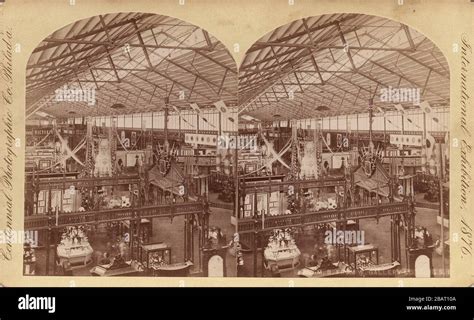 Philadelphia 1876 Centennial Exhibition High Resolution Stock