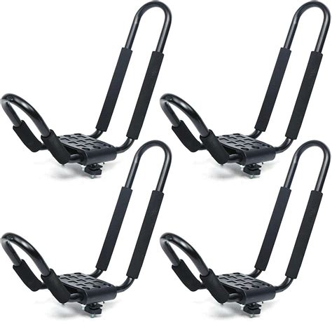 Nonebrand J Bar Rack 2pairs Canoe Boat Kayak Roof Rack J