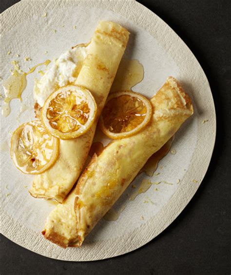 If you're looking for healthy christmas desserts, you've come to the right place! Lemon Crepes With Sweetened Ricotta | Our 30 Most Popular ...