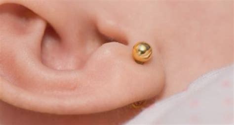 Thousands Petition To Ban Baby Ear Piercing In Uk