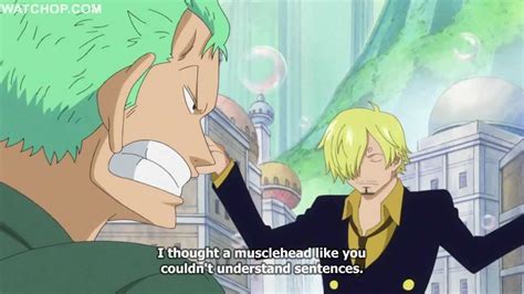 One Piece Zoro Vs Sanji After 2 Years Funny Youtube