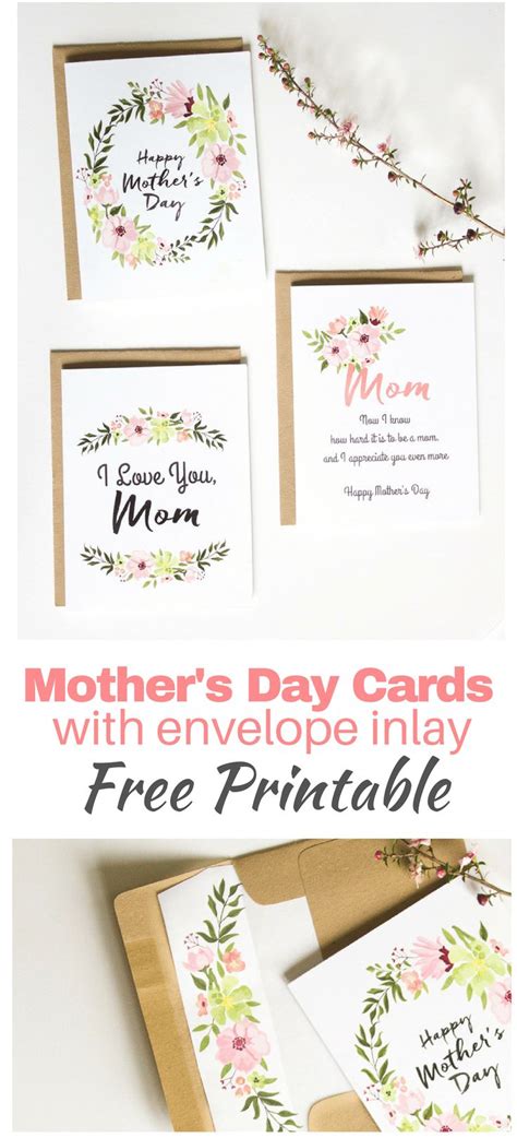 Here are some free printable mother's day card that i have prepared today. Free Printable Mother's Day Cards | Free mothers day cards ...