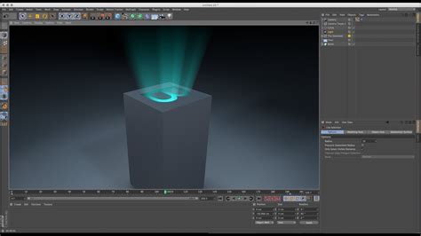 Volumetric Light Rays With Boole In Cinema 4d Tutorial Cinema 4d Images