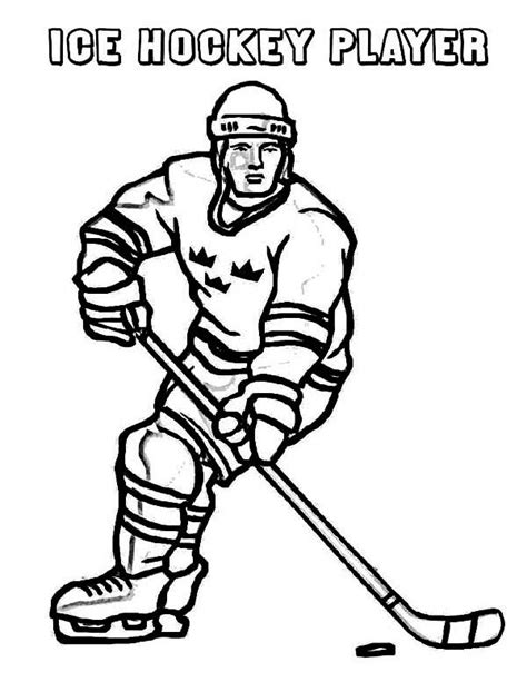 Https://techalive.net/coloring Page/hockey Players Coloring Pages
