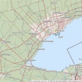 Map of Mississauga, Canada | Global 1000 Atlas