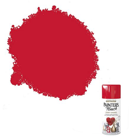 Rust Oleum Painters Touch Cherry Red Gloss Multi Surface Decorative